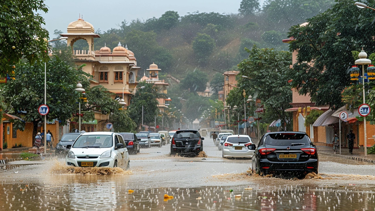 जयपुर में आज हल्की से मध्यम बारिश की संभावना, तापमान 42.87°C तक पहुंचेगा: मौसम विभाग