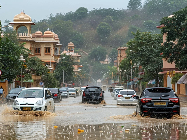 जयपुर में आज हल्की से मध्यम बारिश की संभावना, तापमान 42.87°C तक पहुंचेगा: मौसम विभाग