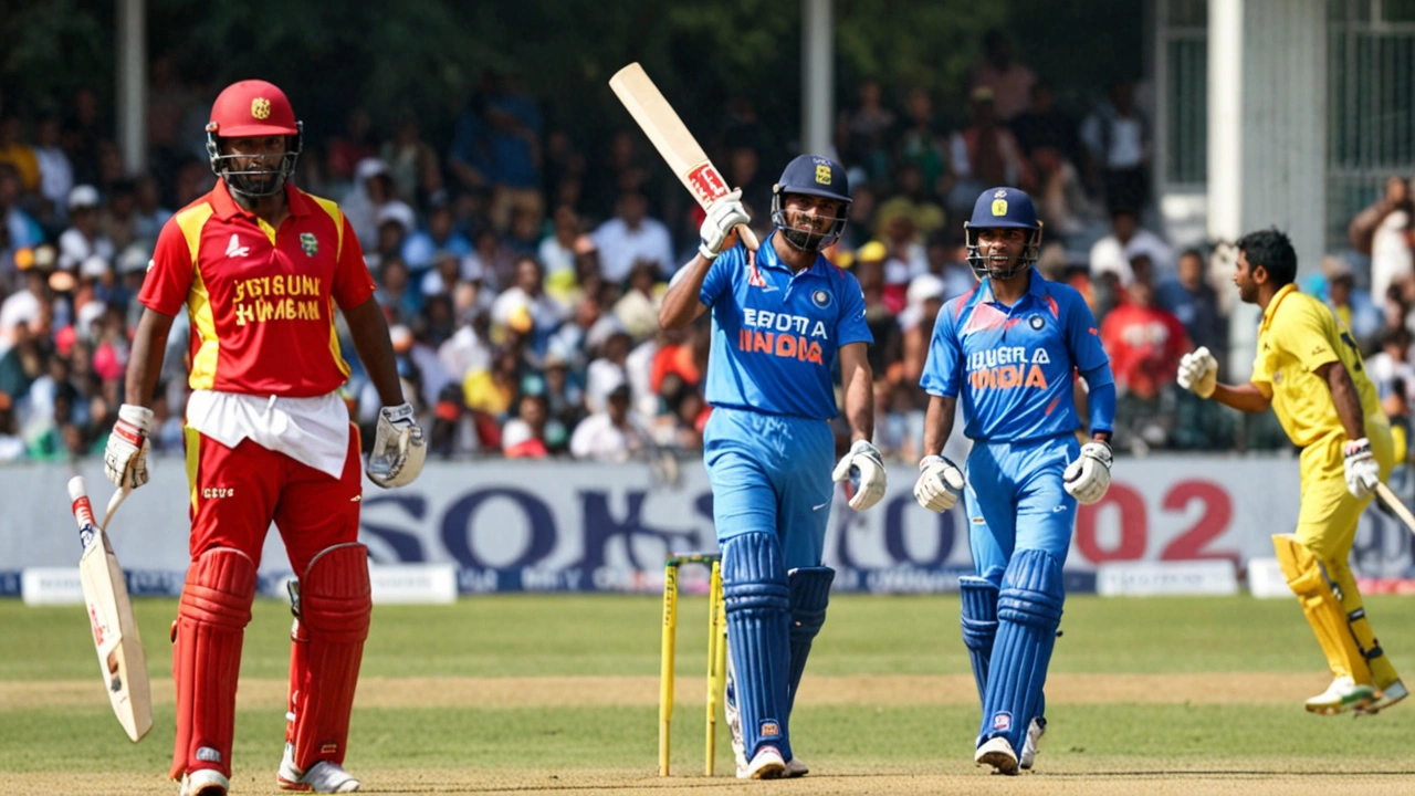 भारत ने ज़िम्बाब्वे को पाँचवें T20 में 42 रनों से हराकर 4-1 से जीती सीरीज