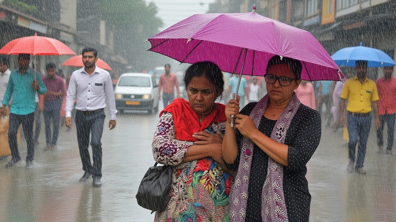 प्रभावित जिलों में मौसमी स्थिति