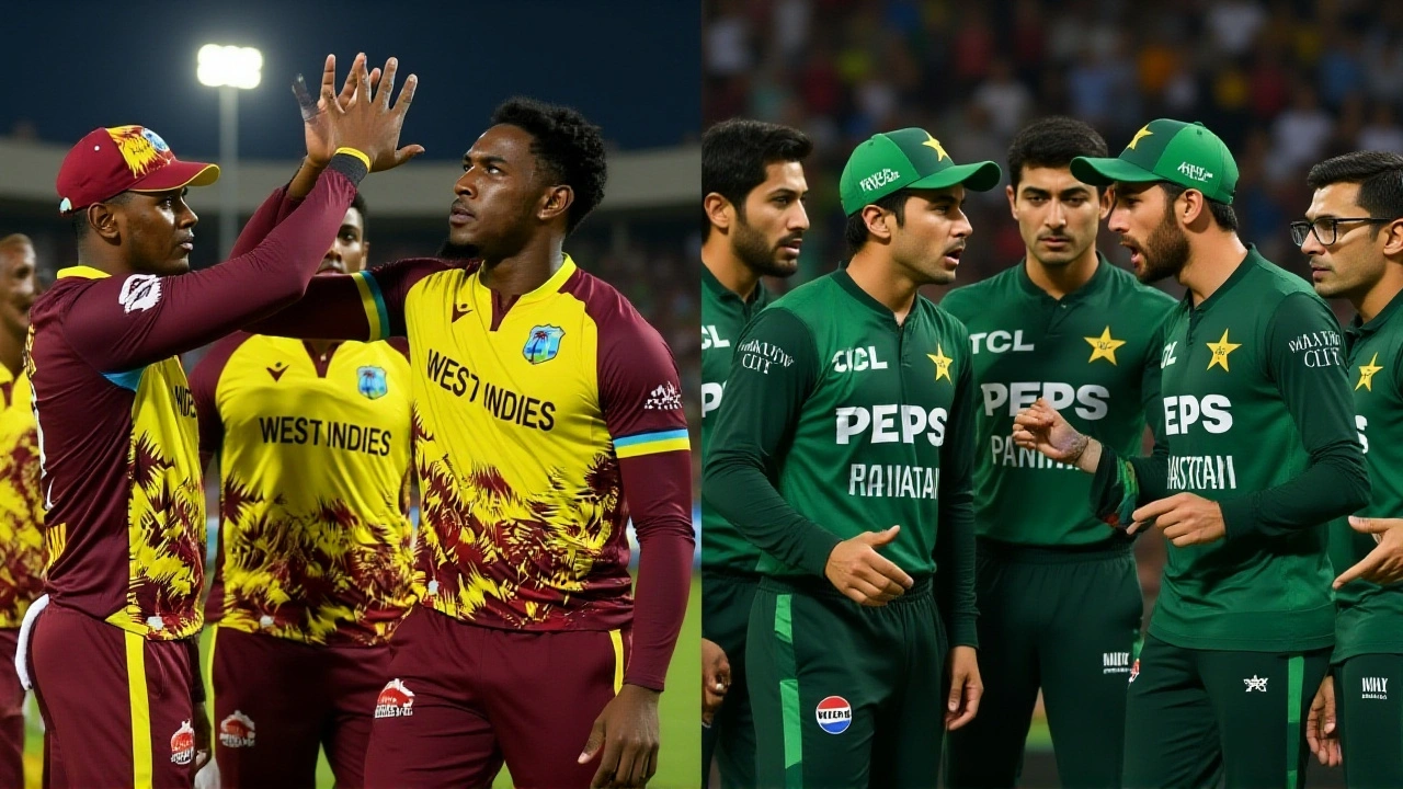 पाकिस्तान ने लॉडरहिल में वेस्टइंडीज को 14 रन से हराया, सैम अयूब ने 57 रन और 2 विकेट दिए